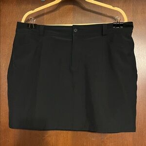 Eddie Bauer Black Skirt with shorts